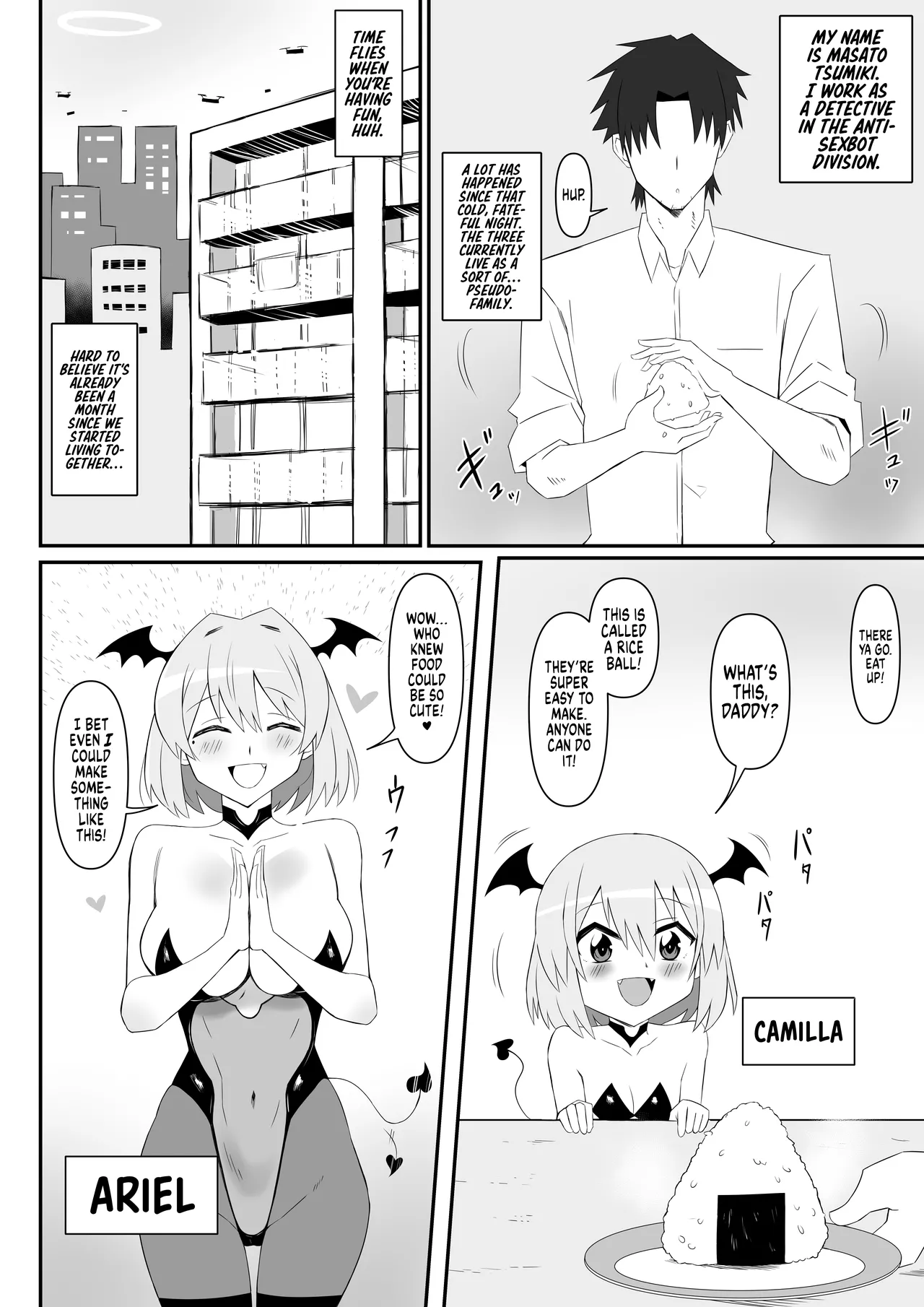 Hentai Manga Comic-Succubus Oyakodon Series: Succulent in Succubus-Read-7